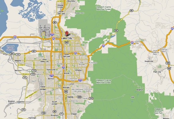 Map Of Salt Lake City And Surrounding Cities Maps Of Salt Lake City - Salt Lake Tourist And Visitor Center's 2021 Trip  Planner